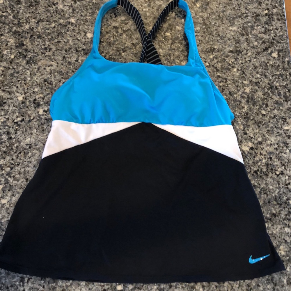Nike swim tankini top